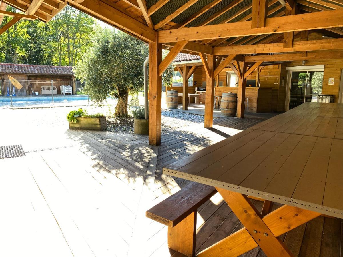 Ensemble De 3 Villas Avec Piscine Chauffee, Esprit Detente Sanguinet Eksteriør bilde